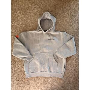 Baru Sports Newport Brewing Company Hoodie Gray Mens Large Brewery Craft Beer L